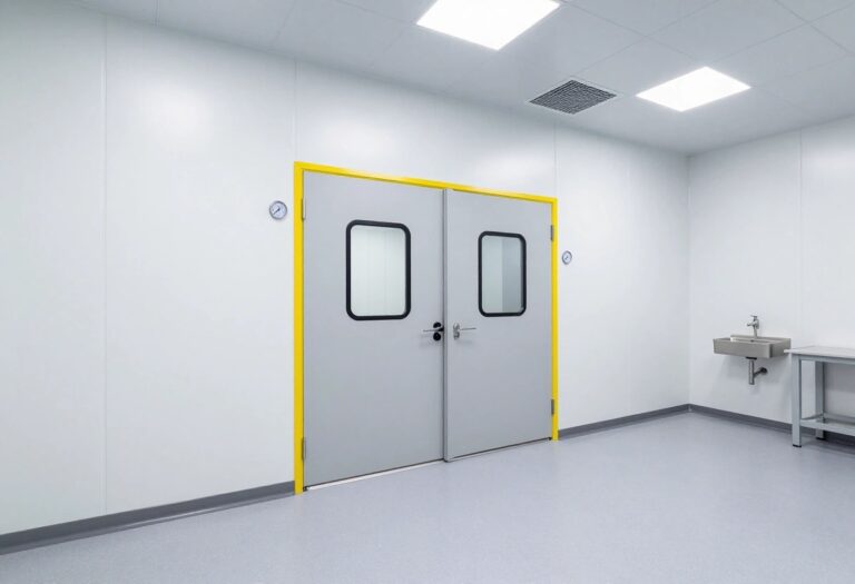 BSL-3 laboratuvar projesi: hava kilidi, sızdırmaz kapılar ve basınç göstergeleri